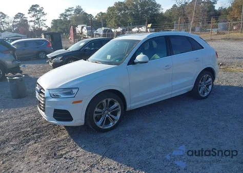 2017 Audi Q3 2.0T Premium из США, поврежденный, VIN WA1JCCFS3HR008925